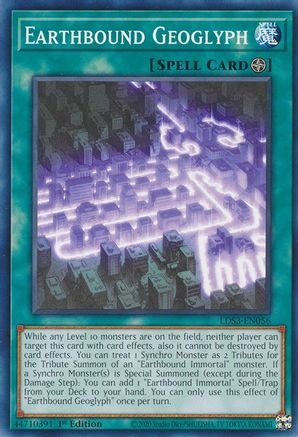 Earthbound Geoglyph [LDS3-EN056] Common - Yu-Gi-Oh! - Card Brawlers | Quebec | Canada |