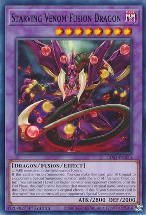 Starving Venom Fusion Dragon [LDS3-EN073] Common - Yu-Gi-Oh! - Card Brawlers | Quebec | Canada |