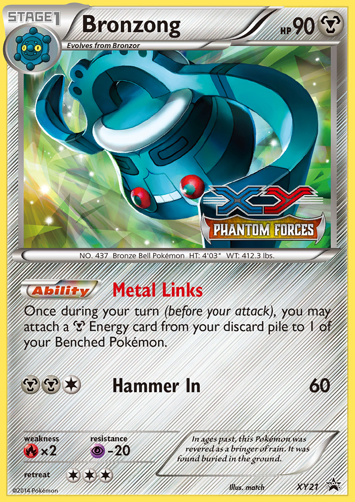 Bronzong (XY21) [XY: Black Star Promos] - Pokémon - Card Brawlers | Quebec | Canada |
