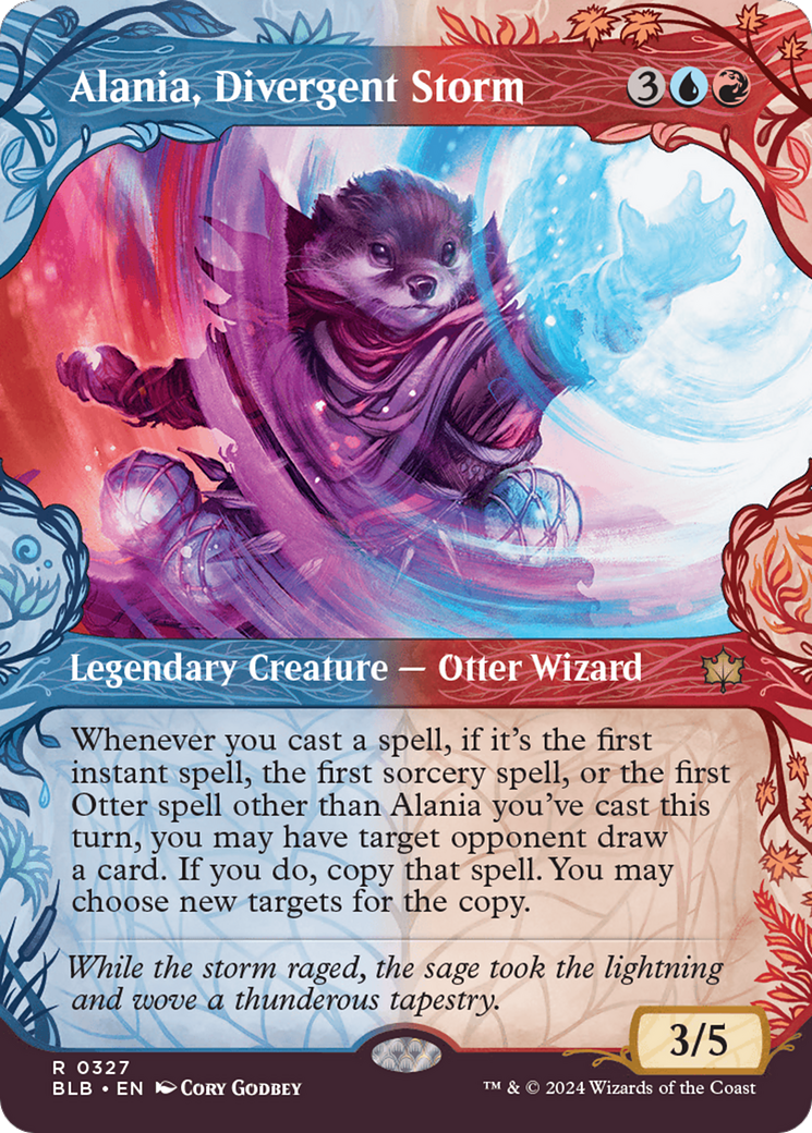 Alania, Divergent Storm (Showcase) [Bloomburrow] - Magic: The Gathering - Card Brawlers | Quebec | Canada |