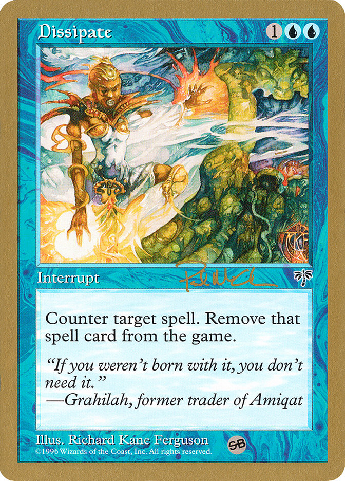 Dissipate (Paul McCabe) [World Championship Decks 1997] - Magic: The Gathering - Card Brawlers | Quebec | Canada |