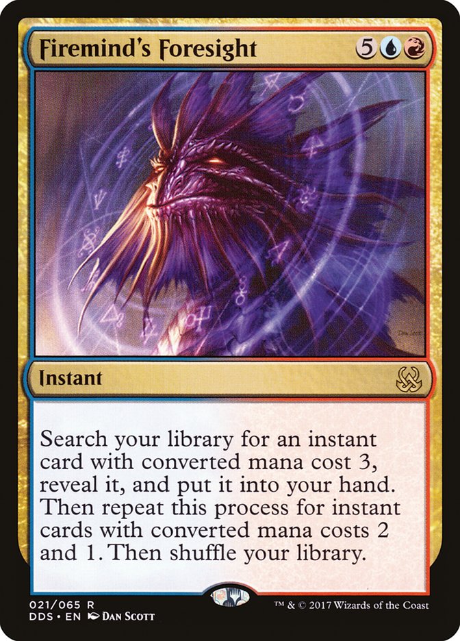 Firemind's Foresight [Duel Decks: Mind vs. Might] - Magic: The Gathering - Card Brawlers | Quebec | Canada |