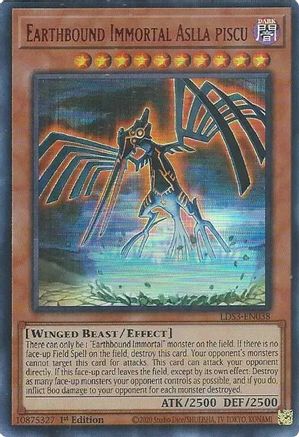 Earthbound Immortal Aslla piscu (Red) [LDS3-EN038] Ultra Rare - Yu-Gi-Oh! - Card Brawlers | Quebec | Canada |