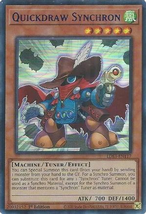 Quickdraw Synchron (Blue) [LDS3-EN117] Ultra Rare - Yu-Gi-Oh! - Card Brawlers | Quebec | Canada |