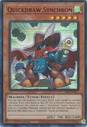 Quickdraw Synchron (Red) [LDS3-EN117] Ultra Rare - Yu-Gi-Oh! - Card Brawlers | Quebec | Canada |