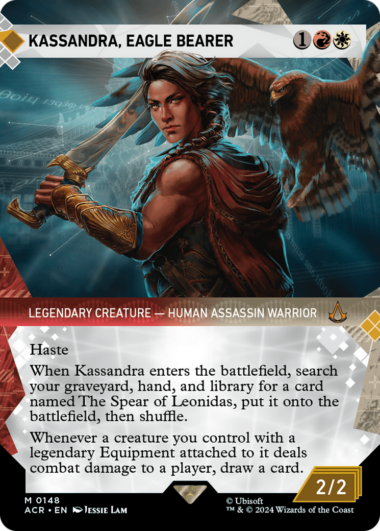 Kassandra, Eagle Bearer (Showcase) [Assassin's Creed] - Magic: The Gathering - Card Brawlers | Quebec | Canada |