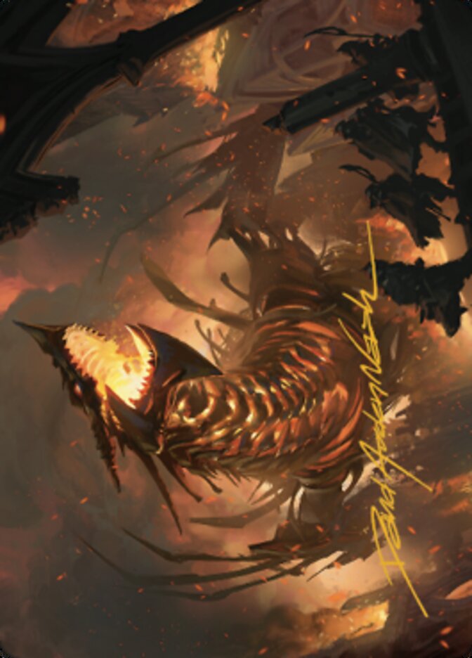 The Fall of Kroog Art Card (Gold-Stamped Signature) [The Brothers' War Art Series] - Magic: The Gathering - Card Brawlers | Quebec | Canada |