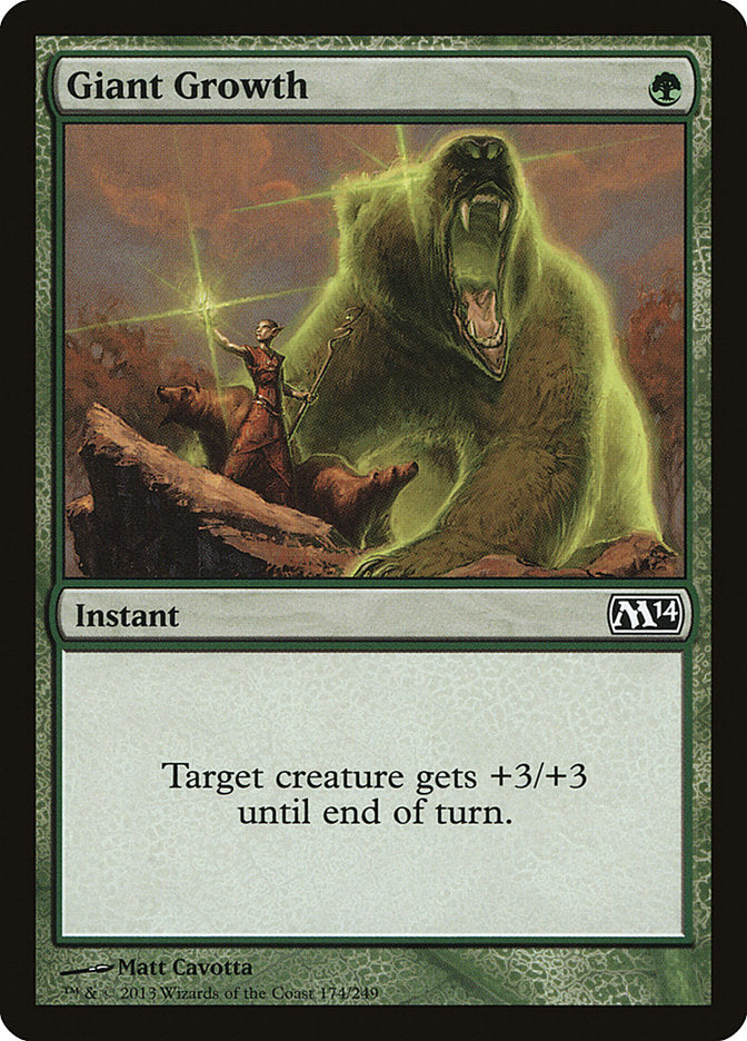 Giant Growth [Magic 2014] - Magic: The Gathering - Card Brawlers | Quebec | Canada |