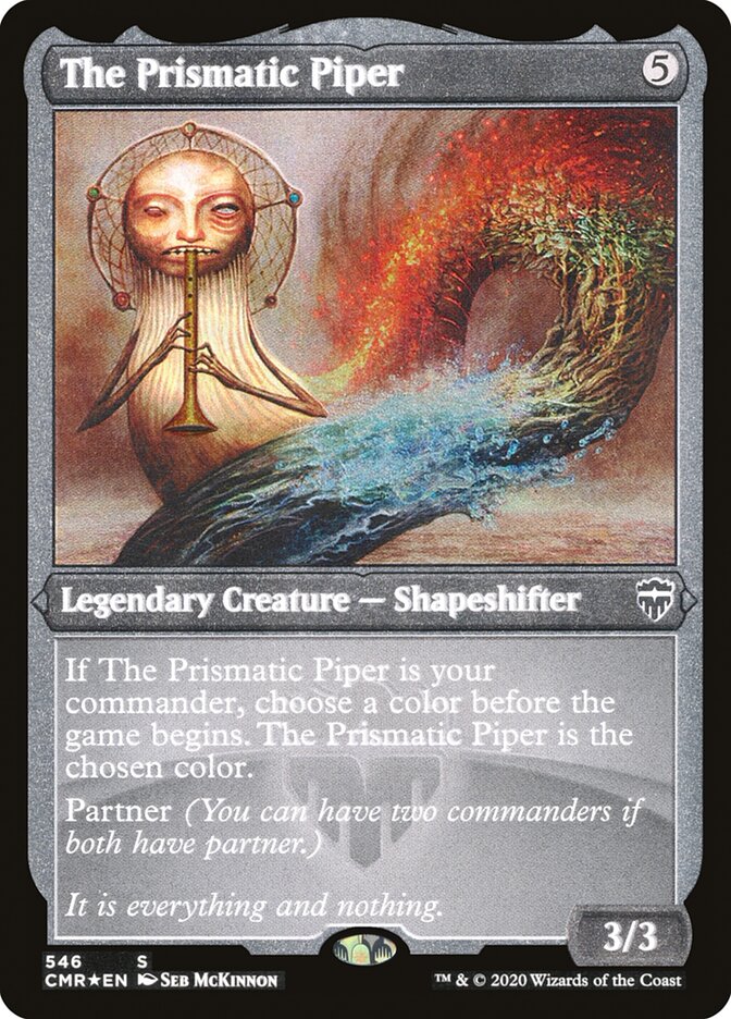 The Prismatic Piper (Etched) [Commander Legends] - Magic: The Gathering - Card Brawlers | Quebec | Canada |