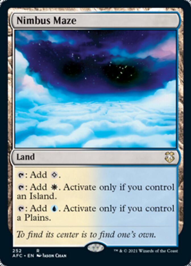 Nimbus Maze [Dungeons & Dragons: Adventures in the Forgotten Realms Commander] - Magic: The Gathering - Card Brawlers | Quebec | Canada |