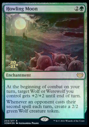 Howling Moon [Innistrad: Crimson Vow Prerelease Promos] - Magic: The Gathering - Card Brawlers | Quebec | Canada |