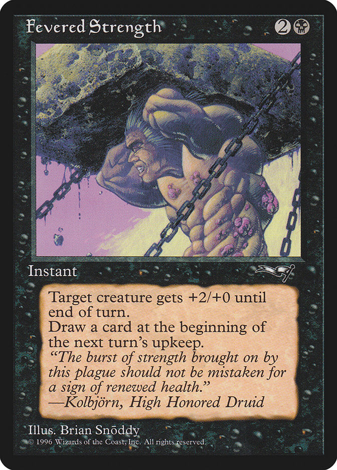 Fevered Strength (Lifting) [Alliances] - Magic: The Gathering - Card Brawlers | Quebec | Canada |