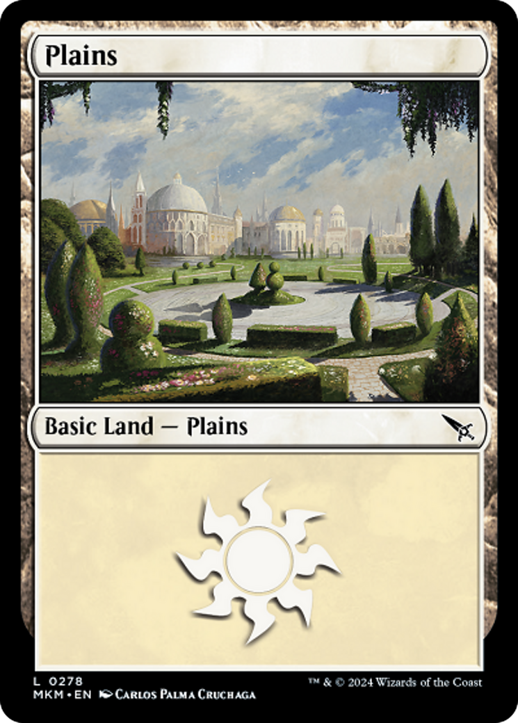 Plains (0278) [Murders at Karlov Manor] - Magic: The Gathering - Card Brawlers | Quebec | Canada |