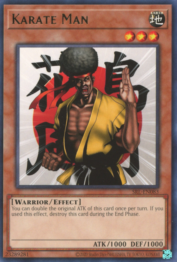 Karate Man [SRL-EN083] Rare - Yu-Gi-Oh! - Card Brawlers | Quebec | Canada |