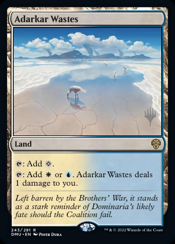 Adarkar Wastes (Promo Pack) [Dominaria United Promos] - Magic: The Gathering - Card Brawlers | Quebec | Canada |