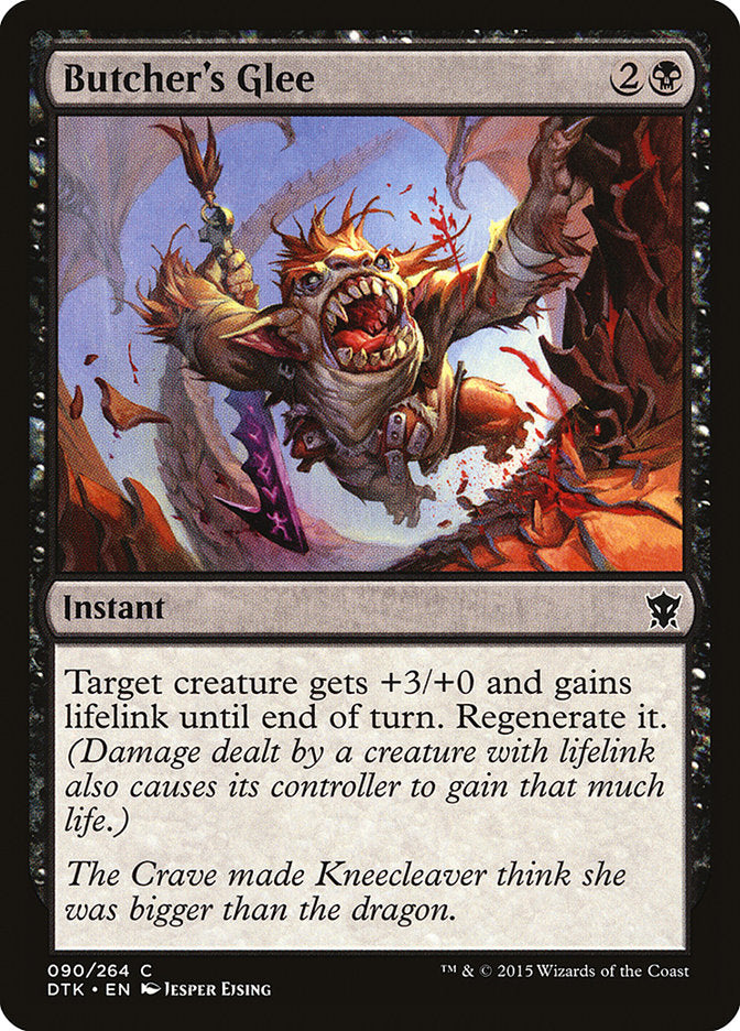 Butcher's Glee [Dragons of Tarkir] - Magic: The Gathering - Card Brawlers | Quebec | Canada |