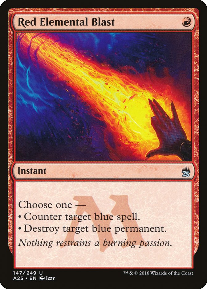 Red Elemental Blast [Masters 25] - Magic: The Gathering - Card Brawlers | Quebec | Canada |