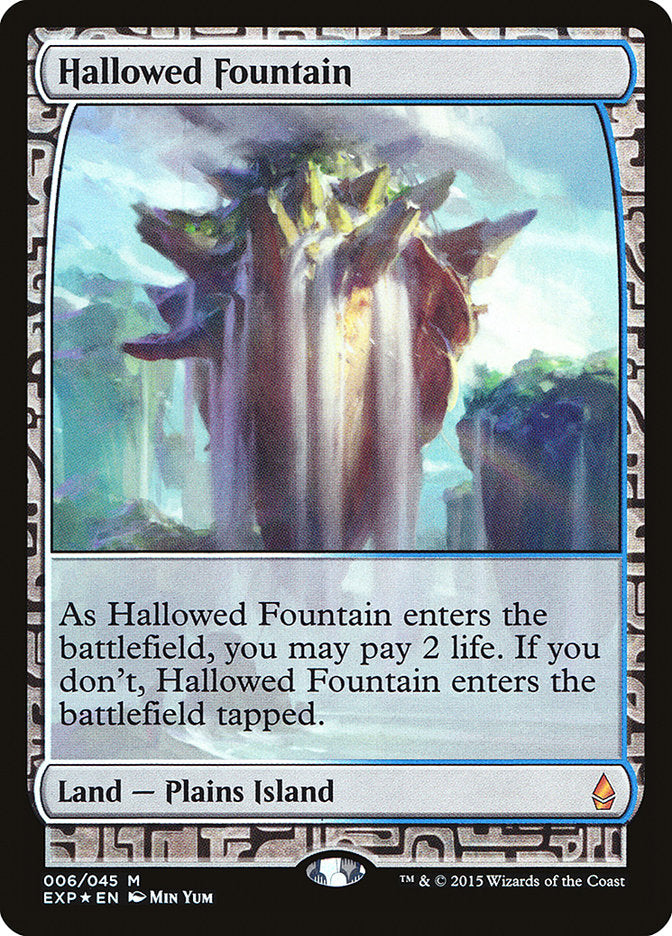 Hallowed Fountain [Zendikar Expeditions] - Magic: The Gathering - Card Brawlers | Quebec | Canada |