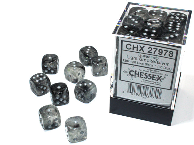 Chessex Borealis 36D6 Dice Block