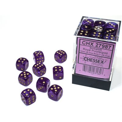 Chessex Borealis 36D6 Dice Block - Chessex - Card Brawlers | Quebec | Canada |