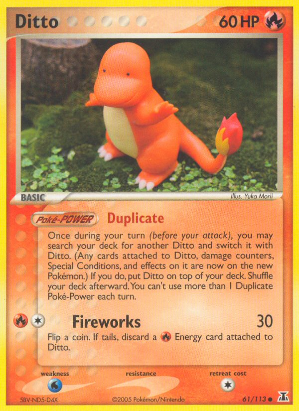 Ditto (61/113) [EX: Delta Species] - Pokémon - Card Brawlers | Quebec | Canada |