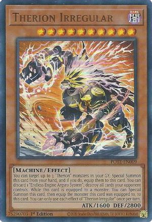 Therion Irregular [POTE-EN009] Ultra Rare - Yu-Gi-Oh! - Card Brawlers | Quebec | Canada |
