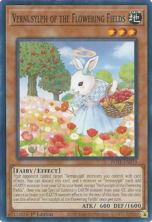 Vernusylph of the Flowering Fields [POTE-EN018] Common - Yu-Gi-Oh! - Card Brawlers | Quebec | Canada |
