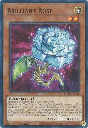 Brilliant Rose [POTE-EN021] Common - Yu-Gi-Oh! - Card Brawlers | Quebec | Canada |