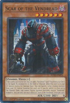 Scar of the Vendread [POTE-EN024] Common - Yu-Gi-Oh! - Card Brawlers | Quebec | Canada |