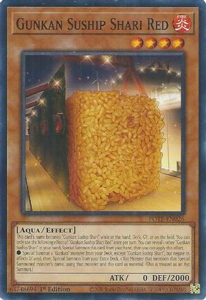 Gunkan Suship Shari Red [POTE-EN026] Common - Yu-Gi-Oh! - Card Brawlers | Quebec | Canada |