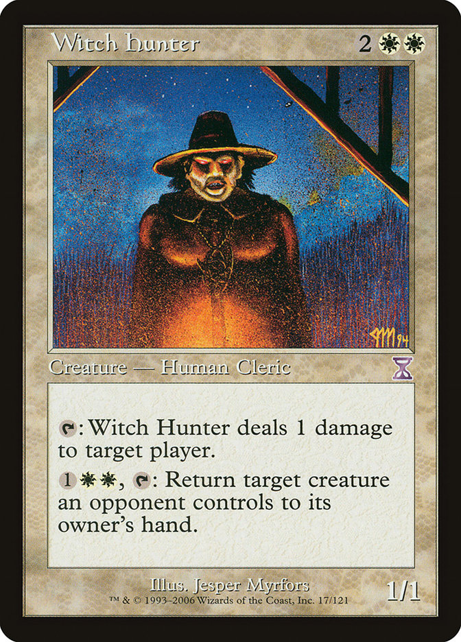 Witch Hunter [Time Spiral Timeshifted] - Magic: The Gathering - Card Brawlers | Quebec | Canada |