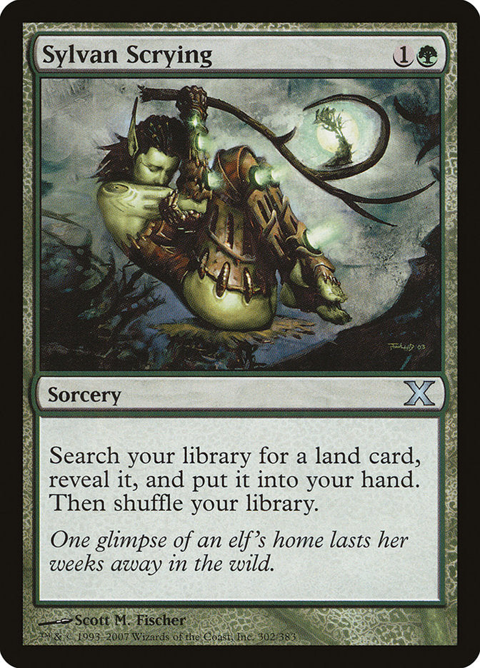 Sylvan Scrying [Tenth Edition] - Magic: The Gathering - Card Brawlers | Quebec | Canada |