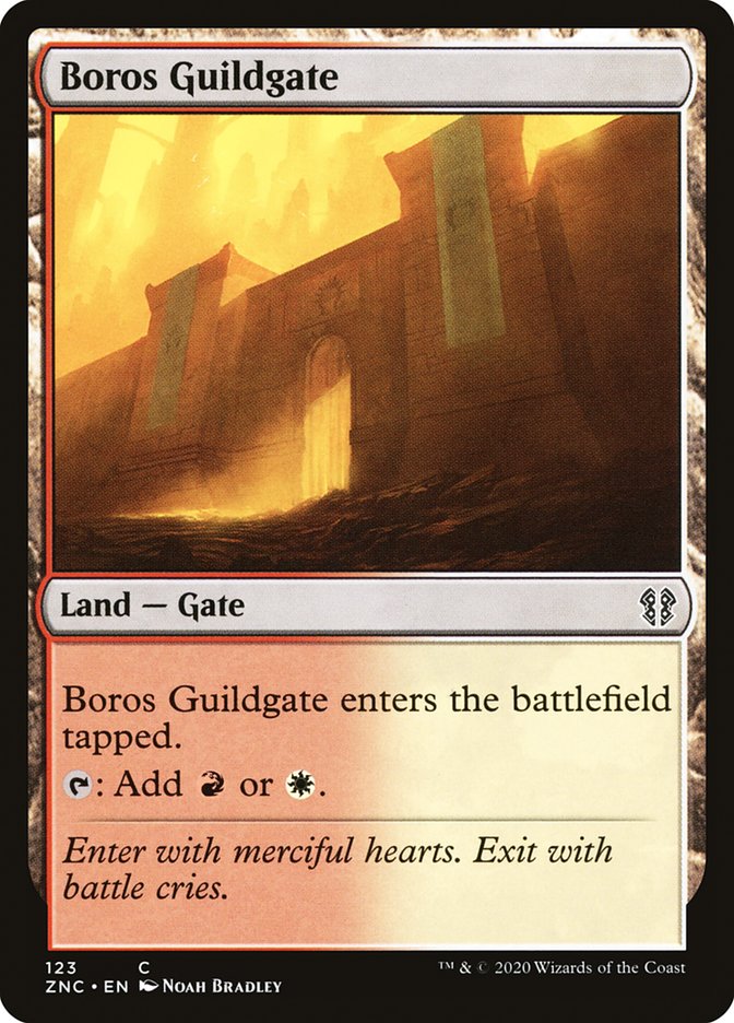 Boros Guildgate [Zendikar Rising Commander] - Magic: The Gathering - Card Brawlers | Quebec | Canada |
