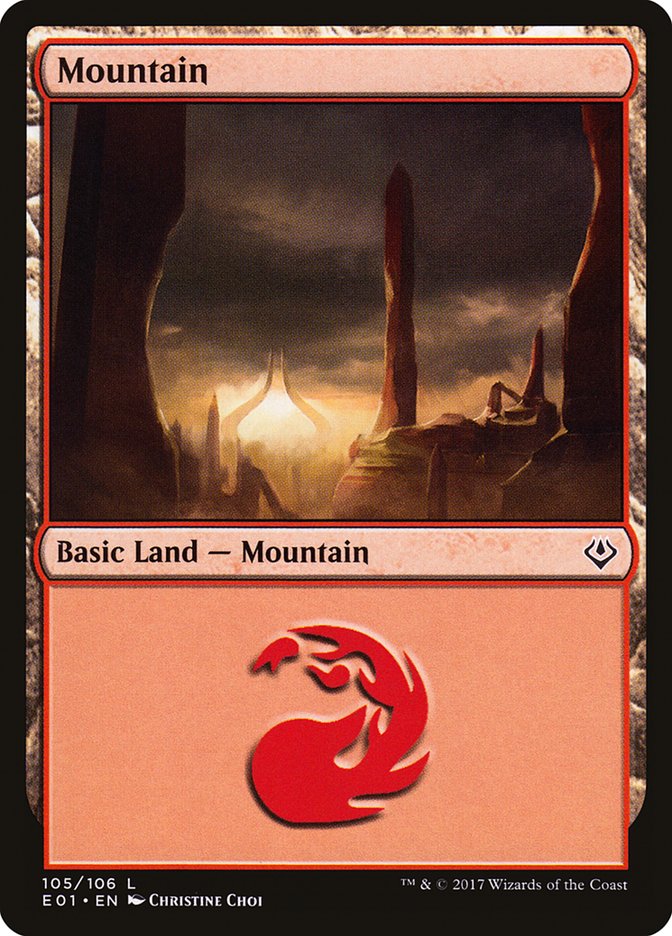 Mountain (105) [Archenemy: Nicol Bolas] - Magic: The Gathering - Card Brawlers | Quebec | Canada |