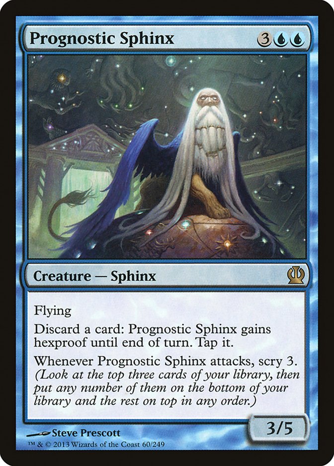 Prognostic Sphinx [Theros] - Magic: The Gathering - Card Brawlers | Quebec | Canada |
