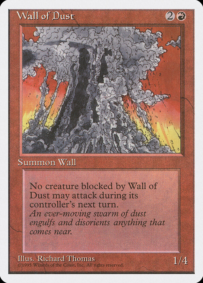 Wall of Dust [Fourth Edition] - Magic: The Gathering - Card Brawlers | Quebec | Canada |