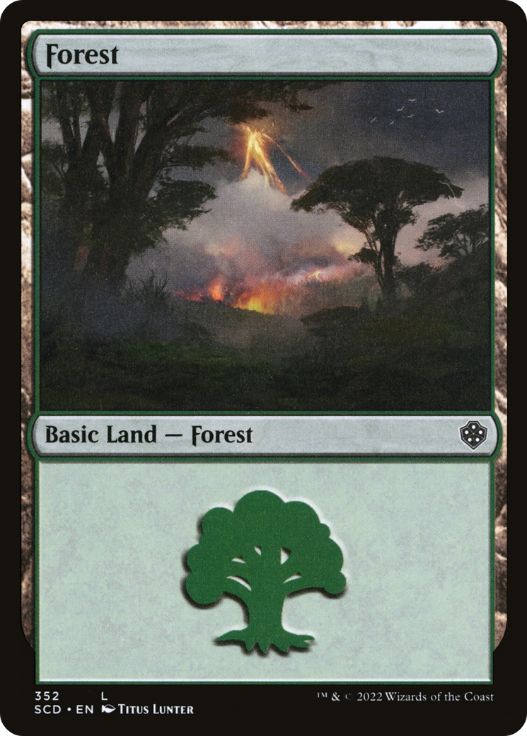 Forest (352) [Starter Commander Decks] - Magic: The Gathering - Card Brawlers | Quebec | Canada |