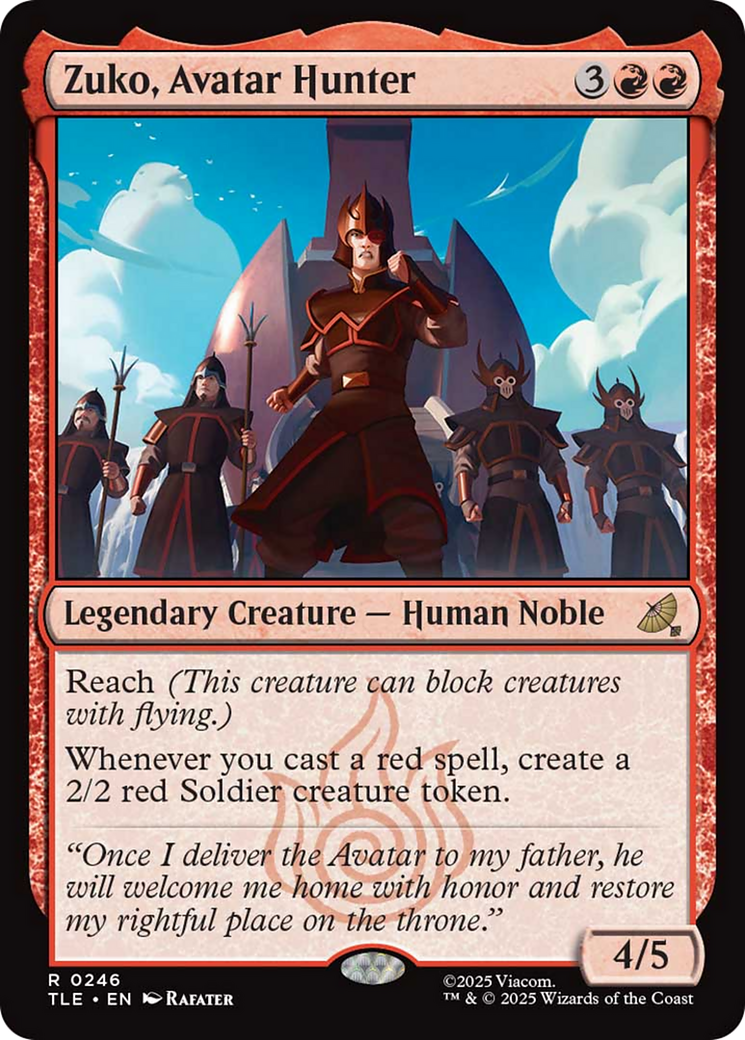 Zuko Tutorial Theme Card [Avatar: The Last Airbender: Eternal-Legal] - Magic: The Gathering - Card Brawlers | Quebec | Canada |