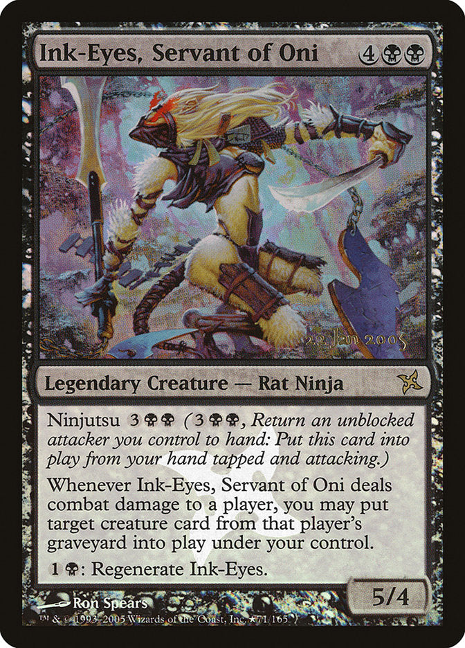 Ink-Eyes, Servant of Oni [Betrayers of Kamigawa Promos] - Magic: The Gathering - Card Brawlers | Quebec | Canada |