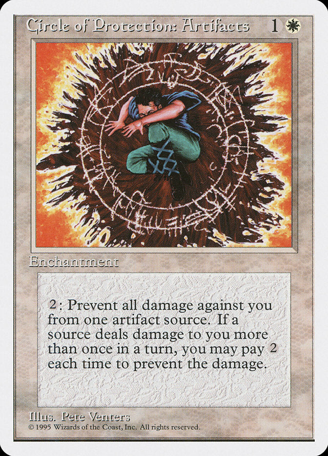 Circle of Protection: Artifacts [Fourth Edition] - Magic: The Gathering - Card Brawlers | Quebec | Canada |