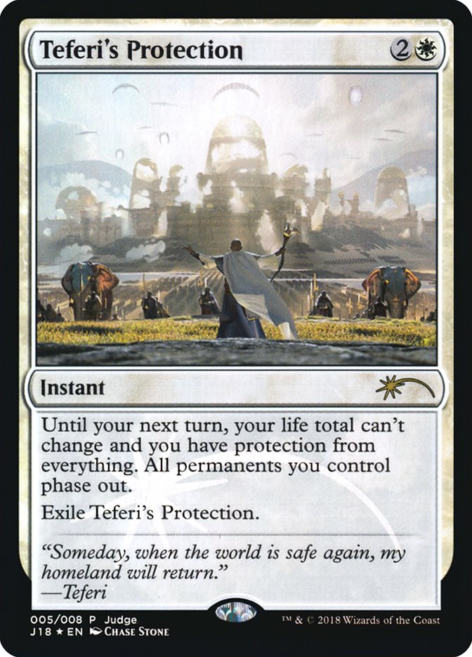 Teferi's Protection [Judge Gift Cards 2018] - Magic: The Gathering - Card Brawlers | Quebec | Canada |