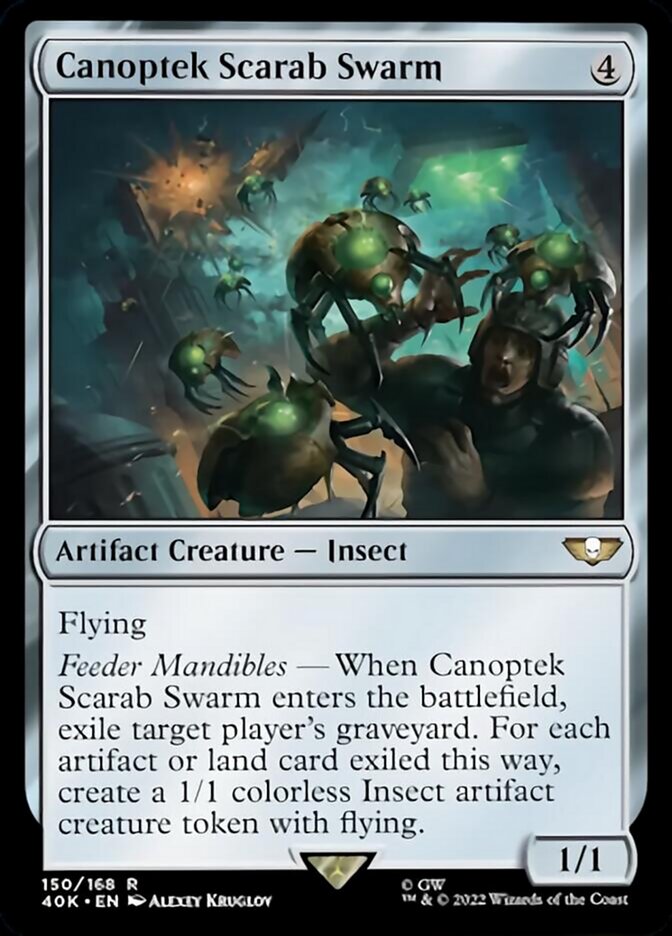 Canoptek Scarab Swarm (Surge Foil) [Warhammer 40,000] - Magic: The Gathering - Card Brawlers | Quebec | Canada |