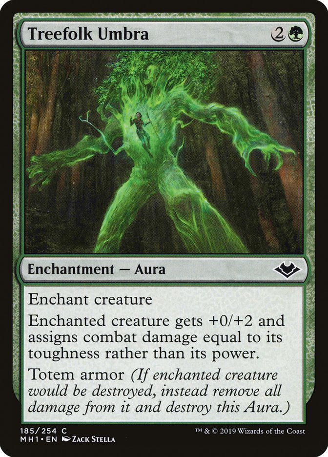 Treefolk Umbra [Modern Horizons] - Magic: The Gathering - Card Brawlers | Quebec | Canada |