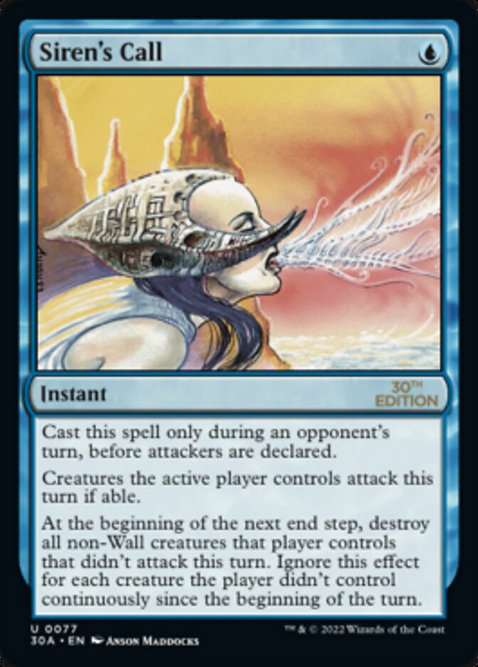 Siren's Call [30th Anniversary Edition] - Magic: The Gathering - Card Brawlers | Quebec | Canada |