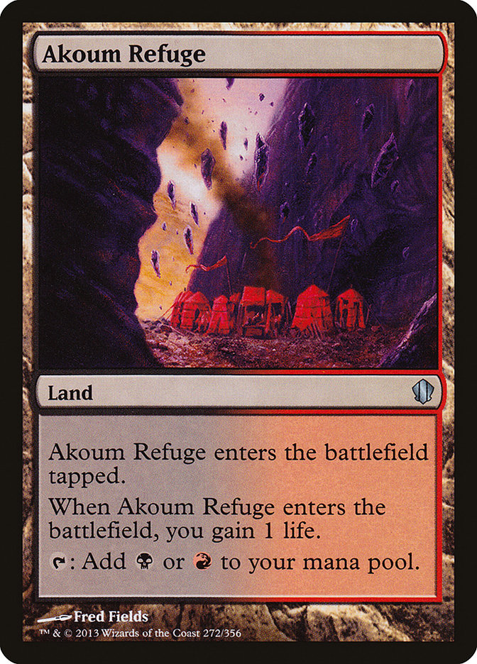 Akoum Refuge [Commander 2013] - Magic: The Gathering - Card Brawlers | Quebec | Canada |
