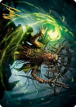 Katilda, Dawnhart Prime Art Card (Gold-Stamped Signature) [Innistrad: Midnight Hunt Art Series] - Magic: The Gathering - Card Brawlers | Quebec | Canada |