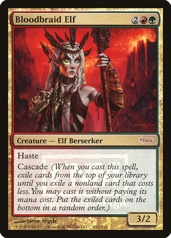 Bloodbraid Elf [Friday Night Magic 2010] - Magic: The Gathering - Card Brawlers | Quebec | Canada |
