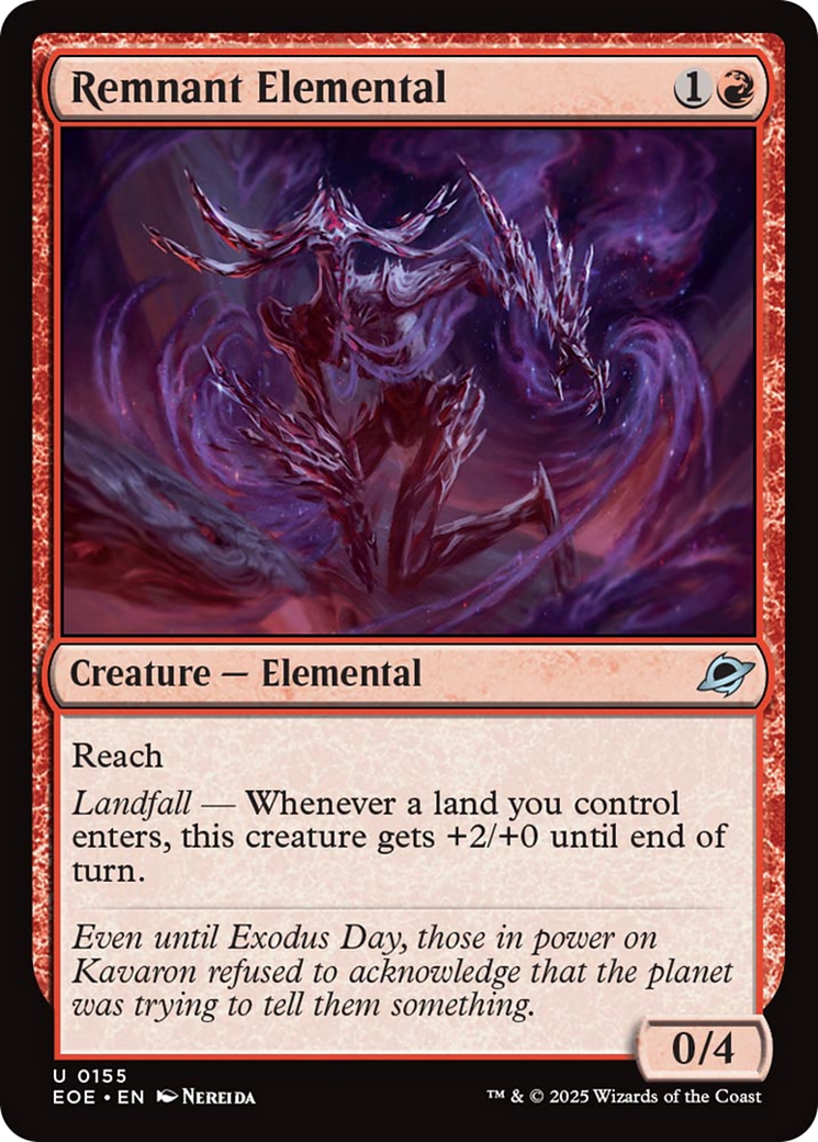 Remnant Elemental [Edge of Eternities] - Magic: The Gathering - Card Brawlers | Quebec | Canada |