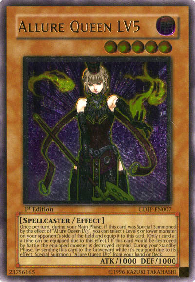 Allure Queen LV5 [CDIP-EN007] Ultimate Rare - Yu-Gi-Oh! - Card Brawlers | Quebec | Canada |