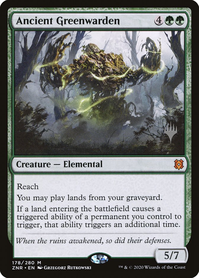 Ancient Greenwarden (Promo Pack) [Zendikar Rising Promos] - Magic: The Gathering - Card Brawlers | Quebec | Canada |